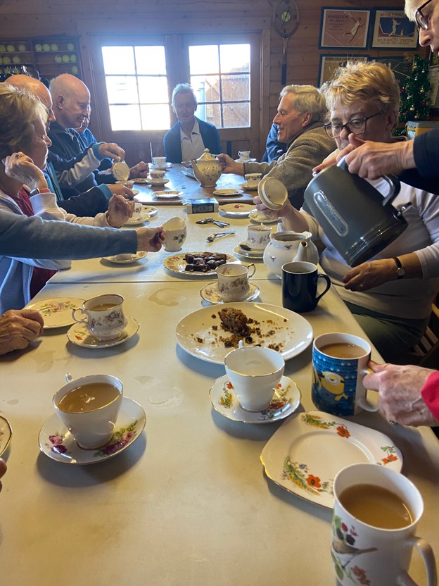 Tea and cakes - and a bit of a chat!